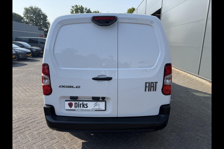 Fiat Doblò 100pk L2 1000kg (Laadruimte betimmering - Camera - Airco - Navigatie - Parkeersensoren V+A - Digitale spiegel - Moduwork - Apple