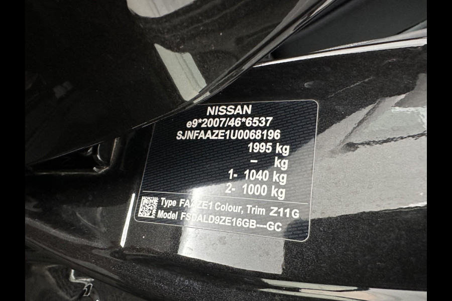 Nissan Leaf Acenta 40 kWh Aut. *HEATPUMP | ADAPTIVE-CRUISE | KEYLESS | TOPVIEW | NAVI-FULLMAP | BLINDSPOT | DAB+ | HEATED-COMFORTSEATS | DIGI-COCKPIT | PRIVACYGLASS | 16"ALU*