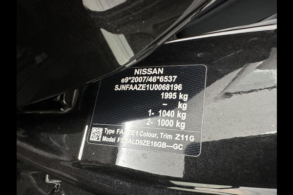 Nissan Leaf Acenta 40 kWh Aut. *HEATPUMP | ADAPTIVE-CRUISE | KEYLESS | TOPVIEW | NAVI-FULLMAP | BLINDSPOT | DAB+ | HEATED-COMFORTSEATS | DIGI-COCKPIT | PRIVACYGLASS | 16"ALU*