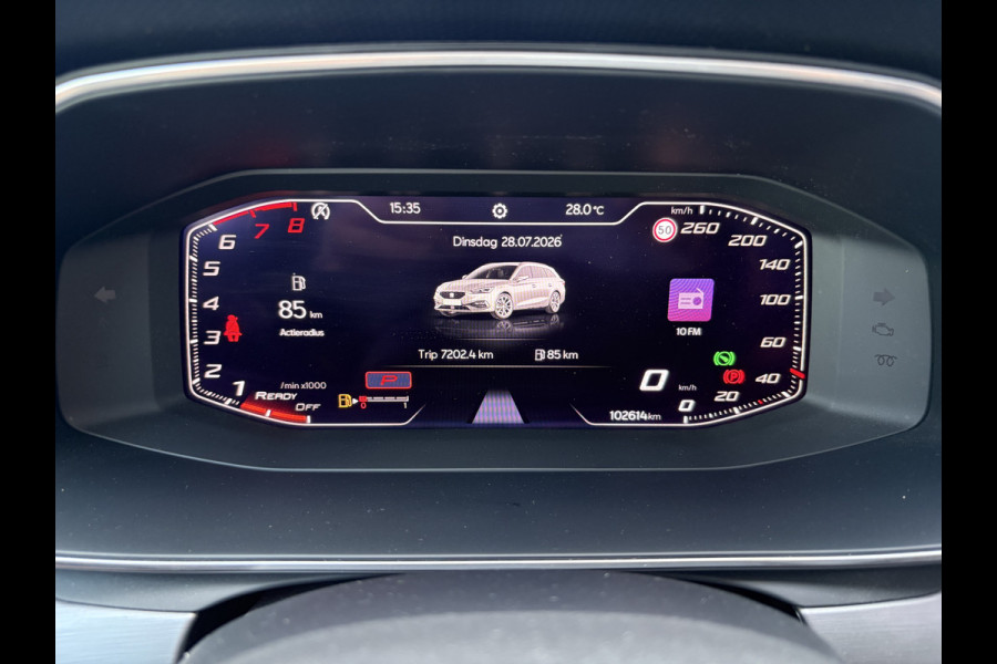 Seat Leon Sportstourer 1.5 eTSI FR Business SCHUIFDAK/LEDER/VIRTUAL/TREKH.WEGKLAPBAAR