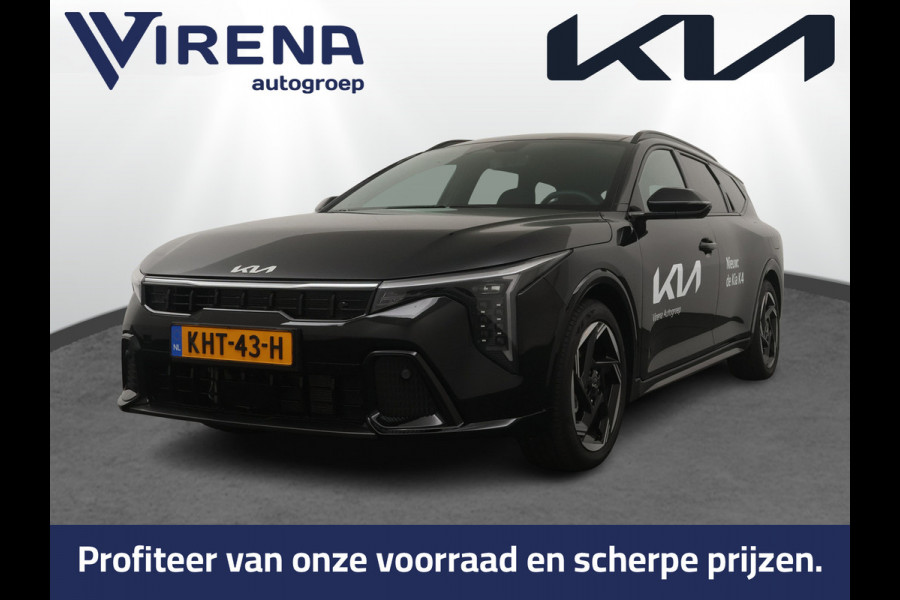 Kia K4 Sportswagon 1.0 T-GDi MHEV GT-Line Launch Edition (pano) Elektrische Bestuurdersstoel - Stoel-/Stuurverwarming - Adaptieve Cruise Control - Climate Control - 7 Jaar of 150.000km Fabrieksgarantie