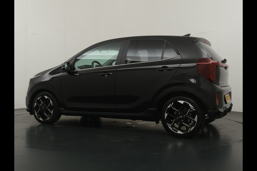 Kia Picanto 1.0 DPI GT-Line - Climate Control - Cruise Control - Navigatie - Apple Carplay / Android Auto - Lederen bekleding - Fabrieksgarantie tot 01-2032