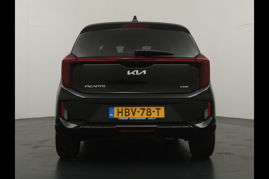 Kia Picanto 1.0 DPI GT-Line - Climate Control - Cruise Control - Navigatie - Apple Carplay / Android Auto - Lederen bekleding - Fabrieksgarantie tot 01-2032