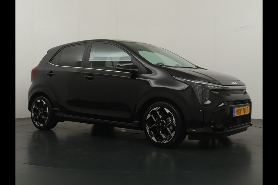 Kia Picanto 1.0 DPI GT-Line - Climate Control - Cruise Control - Navigatie - Apple Carplay / Android Auto - Lederen bekleding - Fabrieksgarantie tot 01-2032