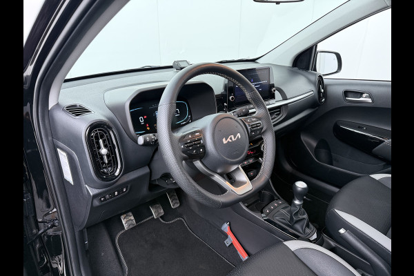 Kia Picanto 1.0 DPI GT-Line - Climate Control - Cruise Control - Navigatie - Apple Carplay / Android Auto - Lederen bekleding - Fabrieksgarantie tot 01-2032