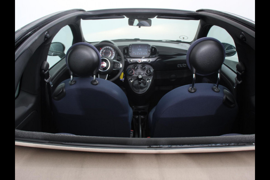 Fiat 500C 1.0 Hybrid Club Navigatie Apple Carplay/Android Auto Airco Cruise control Lichtmetalen velgen Elektrische ramen Parkeersensoren achter