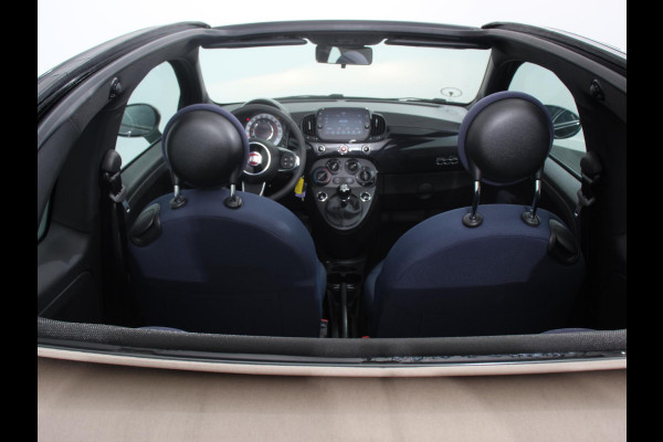 Fiat 500C 1.0 Hybrid Club Navigatie Apple Carplay/Android Auto Airco Cruise control Lichtmetalen velgen Elektrische ramen Parkeersensoren achter