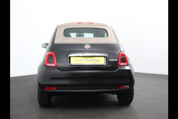 Fiat 500C 1.0 Hybrid Club Navigatie Apple Carplay/Android Auto Airco Cruise control Lichtmetalen velgen Elektrische ramen Parkeersensoren achter