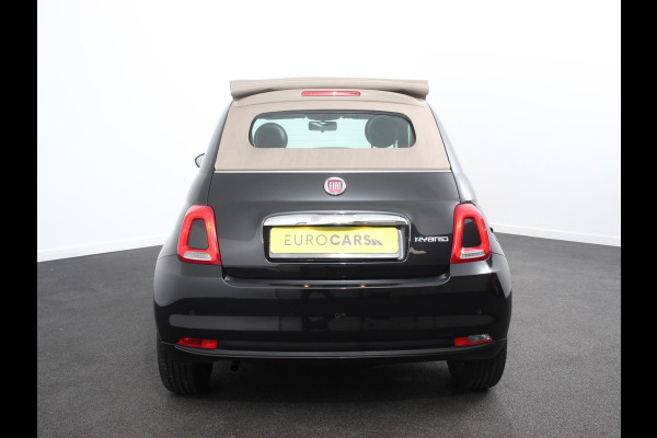 Fiat 500C 1.0 Hybrid Club Navigatie Apple Carplay/Android Auto Airco Cruise control Lichtmetalen velgen Elektrische ramen Parkeersensoren achter