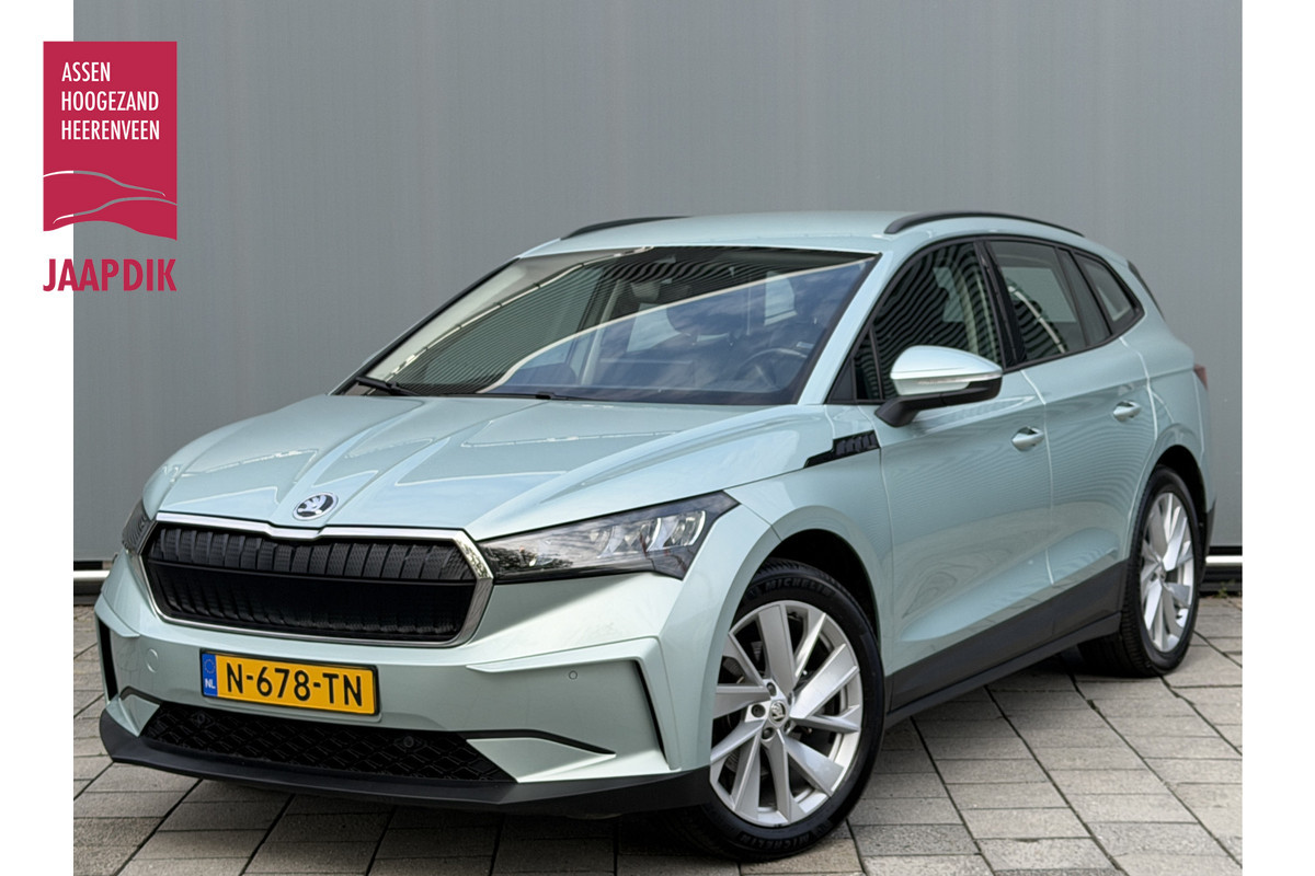 Škoda ENYAQ iV BWJ 12-2021 | 60 | TREKHAAK | WARMTEPOMP | CAMERA A | CLIMA | NAVI |CARPLAY | PDC 2X |