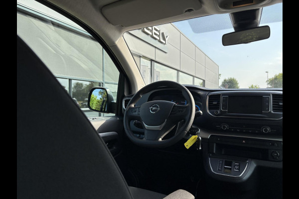 Opel Vivaro-e L3H1 Innovation DC 75 kWh | 329 km WLTP | Dubbele Schuifdeur | Camera | Trekhaak | CarPlay | Navi | 17" LMV
