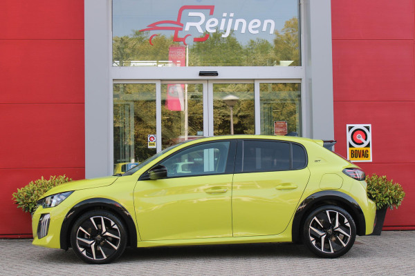 Peugeot 208 1.2 Hybrid 145PK AUTOMAAT GT | PANORAMA DAK | ADAPTIVE CRUISE CONTROL | KEYLESS ENTRY/START | LICHTMETALEN VELGEN 17" | ACHTERUITRIJ CAMERA | FULL LED KOPLAMPEN | PARKEERSENSOREN VOOR + ACHTER | DAB+ RADIO | NAVIGATIE | SFEER VERLICHTING |