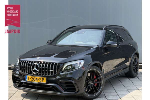Mercedes-Benz GLC BWJ 2018 | AMG 63 S 510PK 4MATIC+ | TREKHAAK | LEER | PANO DAK | 21'' LMV | NAVI | CLIMA | CAMERA | PDC 2X | STOELVERW |