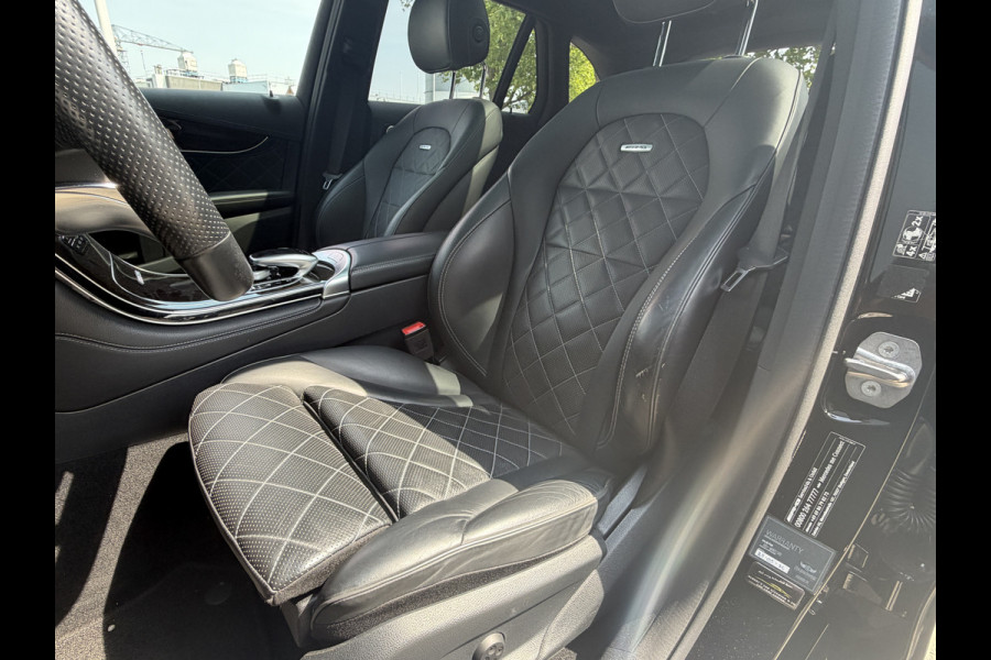 Mercedes-Benz GLC BWJ 2018 | AMG 63 S 510PK 4MATIC+ | TREKHAAK | LEER | PANO DAK | 21'' LMV | NAVI | CLIMA | CAMERA | PDC 2X | STOELVERW |