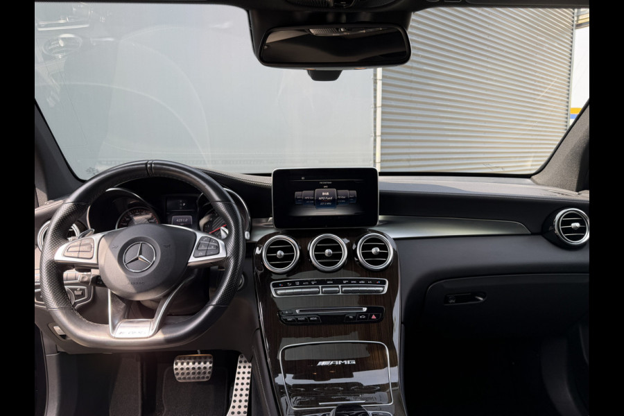 Mercedes-Benz GLC BWJ 2018 | AMG 63 S 510PK 4MATIC+ | TREKHAAK | LEER | PANO DAK | 21'' LMV | NAVI | CLIMA | CAMERA | PDC 2X | STOELVERW |