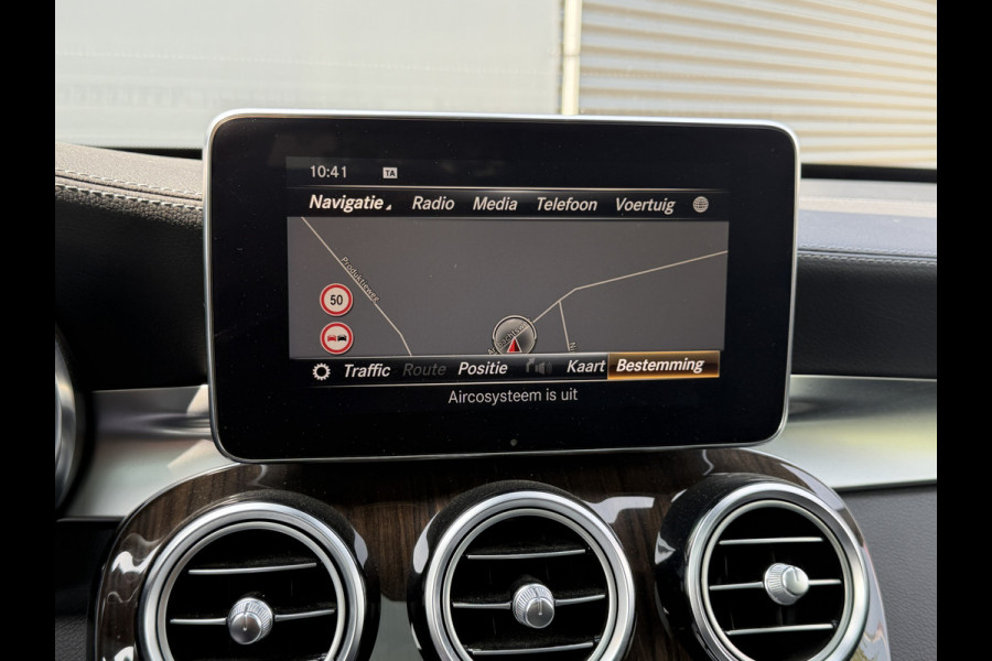 Mercedes-Benz GLC BWJ 2018 | AMG 63 S 510PK 4MATIC+ | TREKHAAK | LEER | PANO DAK | 21'' LMV | NAVI | CLIMA | CAMERA | PDC 2X | STOELVERW |