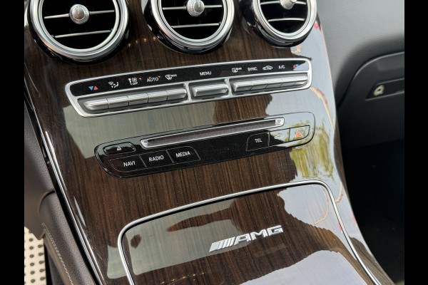 Mercedes-Benz GLC BWJ 2018 | AMG 63 S 510PK 4MATIC+ | TREKHAAK | LEER | PANO DAK | 21'' LMV | NAVI | CLIMA | CAMERA | PDC 2X | STOELVERW |