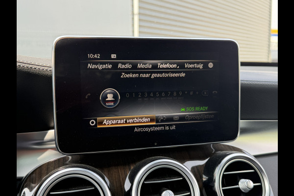 Mercedes-Benz GLC BWJ 2018 | AMG 63 S 510PK 4MATIC+ | TREKHAAK | LEER | PANO DAK | 21'' LMV | NAVI | CLIMA | CAMERA | PDC 2X | STOELVERW |