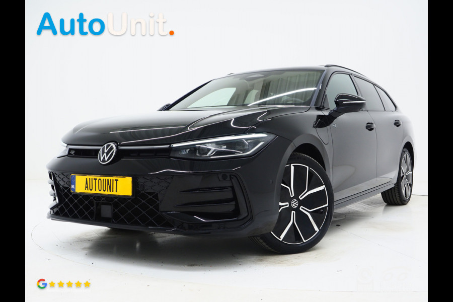 Volkswagen Passat Variant 1.5 eHybrid R-Line | 5 Jaar Garantie | Leder | Panoramadak | Stoelventilatie | Trekhaak | Harman/Kardon | Massage | 360