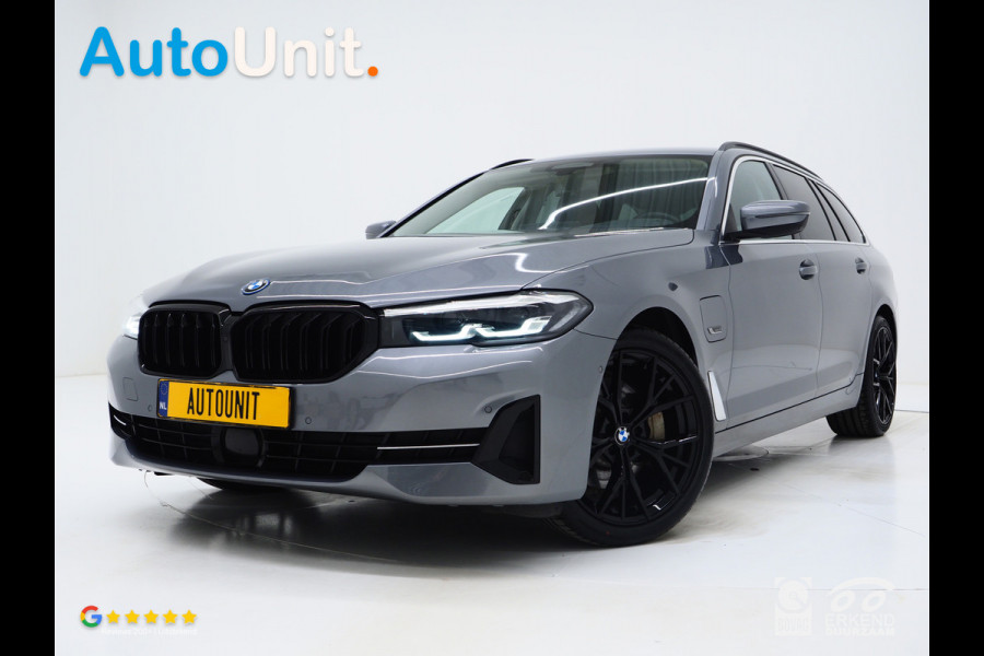 BMW 5 Serie Touring 530e | Leder | Trekhaak | 360 | Adaptive Cruise | Dodehoek | Stoelverwarming | Carplay