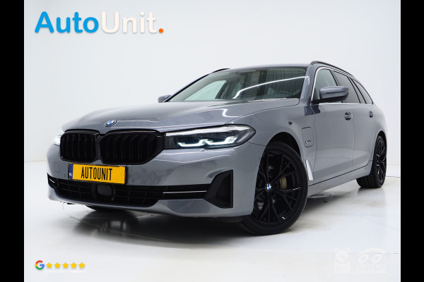 BMW 5 Serie Touring 530e | Leder | Trekhaak | 360 | Adaptive Cruise | Dodehoek | Stoelverwarming | Carplay
