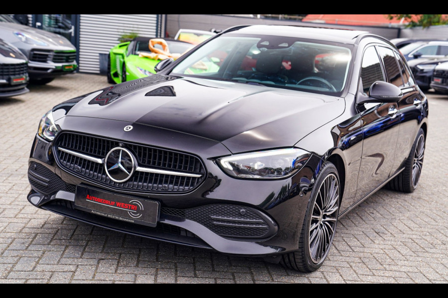 Mercedes-Benz C-Klasse Estate 300 e Luxury Line | Head Up Display | Stoelverkoeling | Panorama dak | Memory | Elek Trekhaak