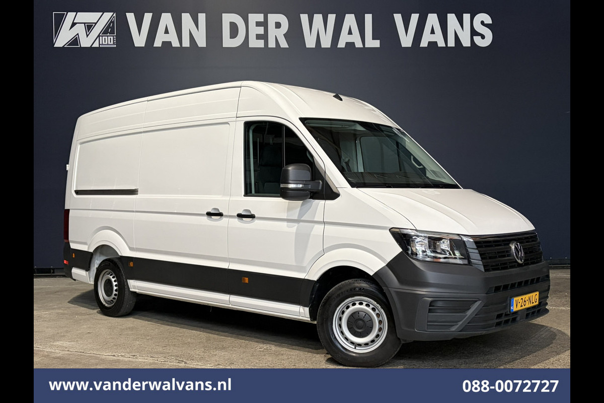 Volkswagen Crafter 2.0 TDI 141pk L3H3 L2H2 Euro6 Airco | Camera | Apple Carplay | Android Auto | Cruisecontrol | Massagestoel Chauffeursstoel, 2800kg trekvermogen