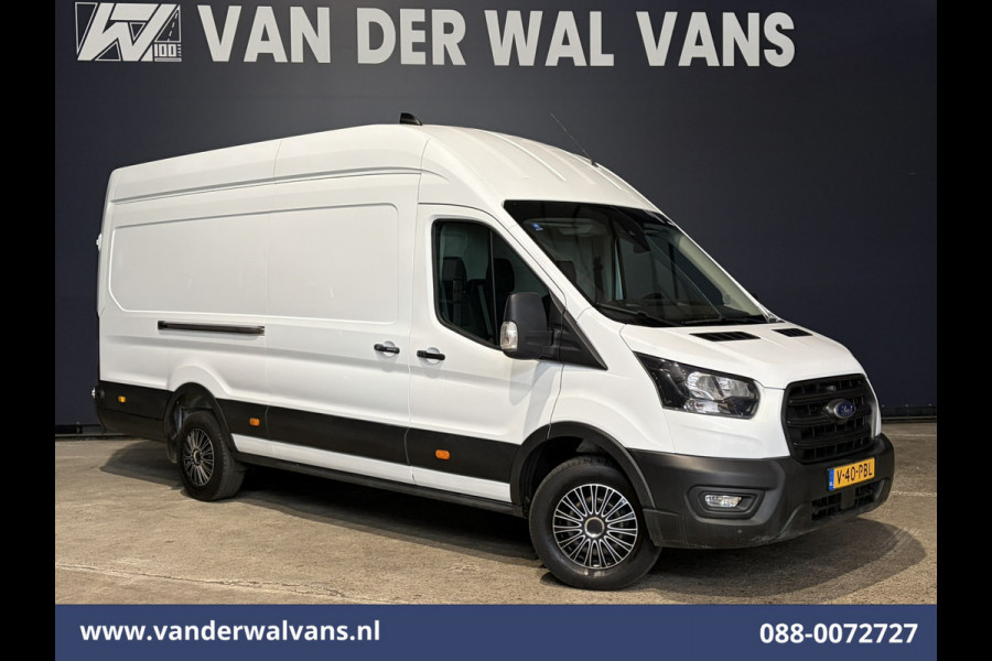Ford Transit 2.0 TDCI 131pk L4H3 Euro6 Airco | Camera | Cruisecontrol | Verwarmde voorruit Parkeersensoren, Bijrijdersbank