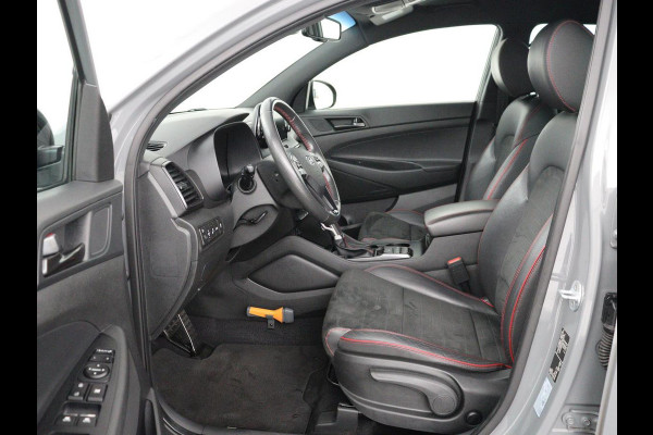Hyundai Tucson 1.6 T-GDI Comfort N-Line | Trekhaak | 360 camera | Adaptive cruise | Carplay | Leder/alcantara | Stoelverwarming | Climate control | Full LED | Park assist |