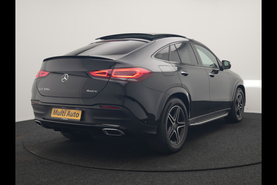 Mercedes-Benz GLE Coupé 350 e 4MATIC AMG Line PHEV 333pk Dealer O.H. | Luchtvering | Panodak | Adaptive Cruise | Head Up | 360 Camera | Burmester Audio | Lederen Sportstoelen Verwarmd | Multibeam LED | Sfeerverlichting | Widescreen Navi | Keyless | Blis | Plug In Hybrid |