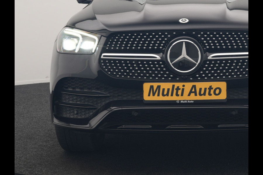 Mercedes-Benz GLE Coupé 350 e 4MATIC AMG Line PHEV 333pk Dealer O.H. | Luchtvering | Panodak | Adaptive Cruise | Head Up | 360 Camera | Burmester Audio | Lederen Sportstoelen Verwarmd | Multibeam LED | Sfeerverlichting | Widescreen Navi | Keyless | Blis | Plug In Hybrid |