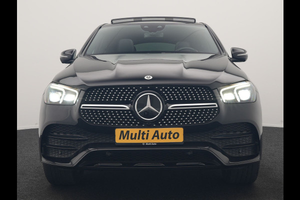 Mercedes-Benz GLE Coupé 350 e 4MATIC AMG Line PHEV 333pk Dealer O.H. | Luchtvering | Panodak | Adaptive Cruise | Head Up | 360 Camera | Burmester Audio | Lederen Sportstoelen Verwarmd | Multibeam LED | Sfeerverlichting | Widescreen Navi | Keyless | Blis | Plug In Hybrid |