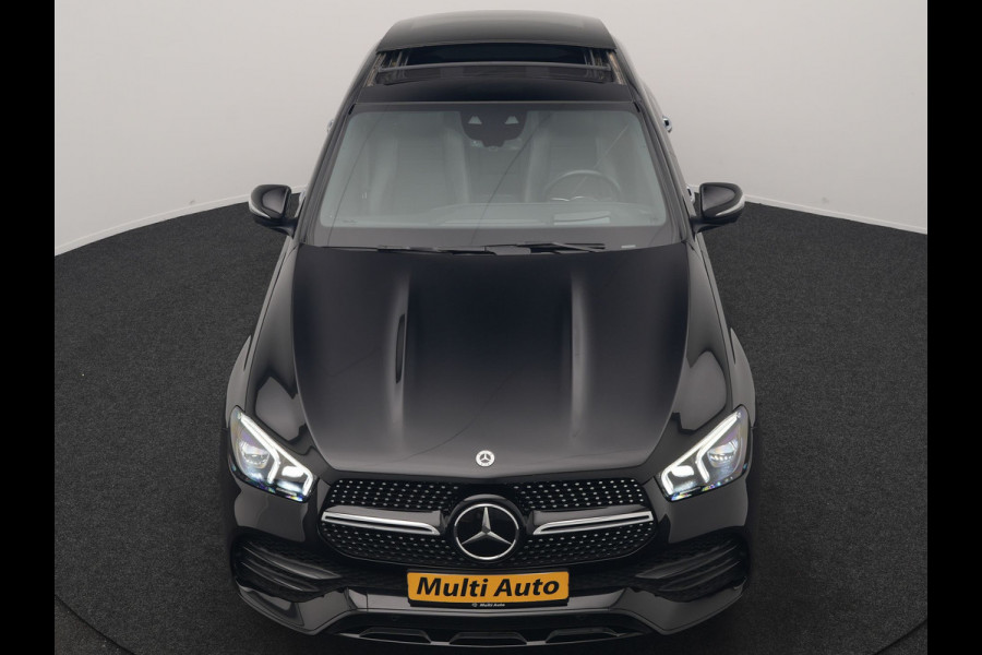 Mercedes-Benz GLE Coupé 350 e 4MATIC AMG Line PHEV 333pk Dealer O.H. | Luchtvering | Panodak | Adaptive Cruise | Head Up | 360 Camera | Burmester Audio | Lederen Sportstoelen Verwarmd | Multibeam LED | Sfeerverlichting | Widescreen Navi | Keyless | Blis | Plug In Hybrid |