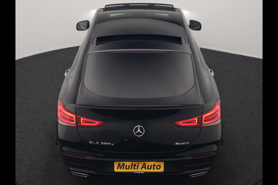 Mercedes-Benz GLE Coupé 350 e 4MATIC AMG Line PHEV 333pk Dealer O.H. | Luchtvering | Panodak | Adaptive Cruise | Head Up | 360 Camera | Burmester Audio | Lederen Sportstoelen Verwarmd | Multibeam LED | Sfeerverlichting | Widescreen Navi | Keyless | Blis | Plug In Hybrid |