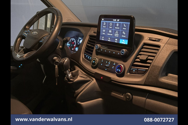 Ford Transit Custom 2.0 TDCI L2H1 Euro6 Airco | Camera | Omvormer | Apple Carplay | LED | Cruisecontrol | 2800kg Trekhaak Android Auto, Verwarmde voorruit, Parkeersensoren, Bijrijdersbank