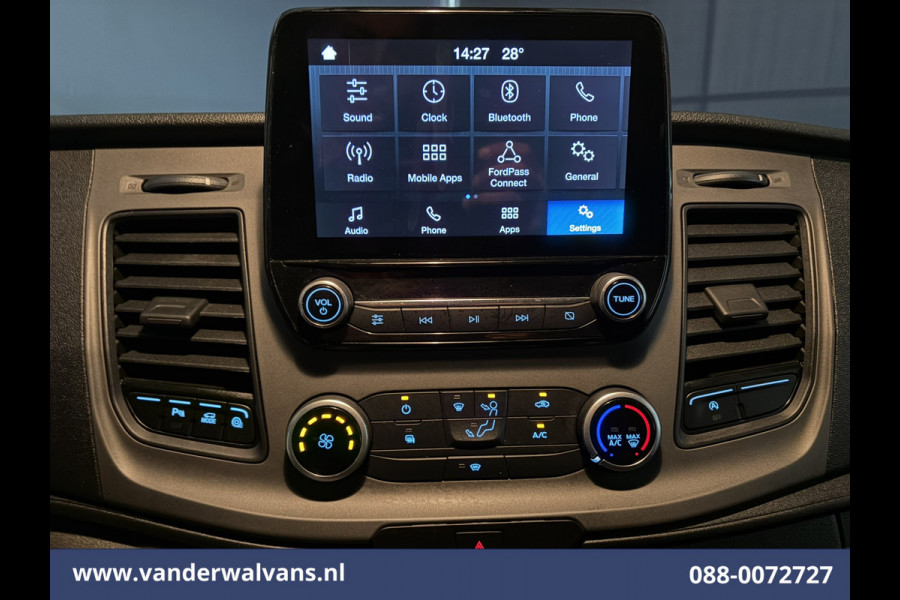 Ford Transit Custom 2.0 TDCI L2H1 Euro6 Airco | Camera | Omvormer | Apple Carplay | LED | Cruisecontrol | 2800kg Trekhaak Android Auto, Verwarmde voorruit, Parkeersensoren, Bijrijdersbank