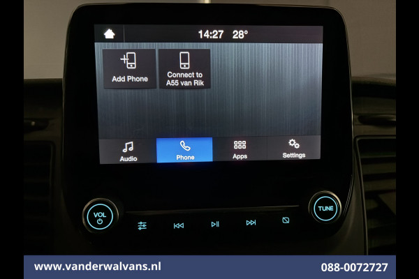 Ford Transit Custom 2.0 TDCI L2H1 Euro6 Airco | Camera | Omvormer | Apple Carplay | LED | Cruisecontrol | 2800kg Trekhaak Android Auto, Verwarmde voorruit, Parkeersensoren, Bijrijdersbank