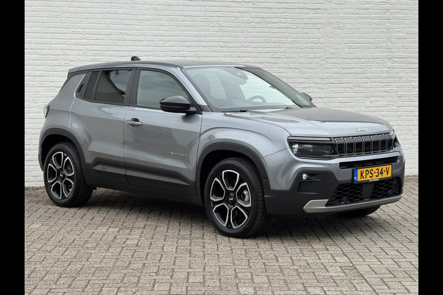 Jeep Avenger Summit 54 kWh Clima Camera Carplay Adaptive Cruise PDC voor en achter Half Leder