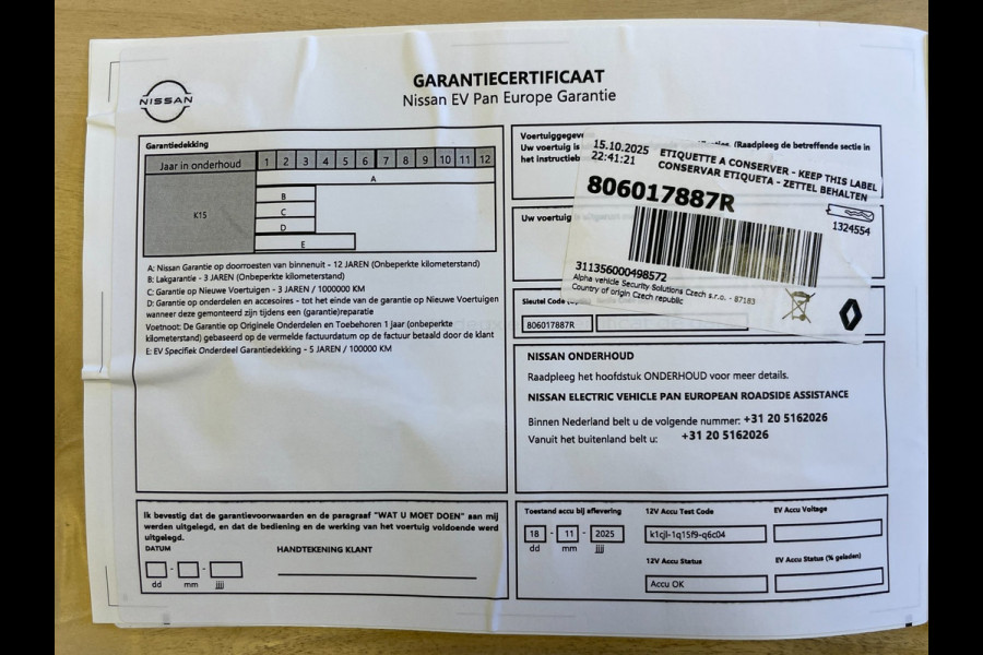 Nissan Micra EVOLVE 52 kWh|413 KM WLTP|GROTE ACCU|ACC|CAMERA|CARPLAY|PDC V+A|STOEL+STUURVERWARMING|NIEUWSTAAT|NAP|NL-AUTO|MARGE|