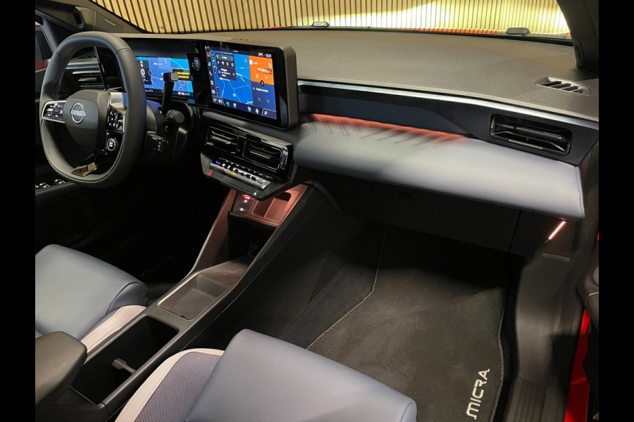 Nissan Micra EVOLVE 52 kWh|413 KM WLTP|GROTE ACCU|ACC|CAMERA|CARPLAY|PDC V+A|STOEL+STUURVERWARMING|NIEUWSTAAT|NAP|NL-AUTO|MARGE|