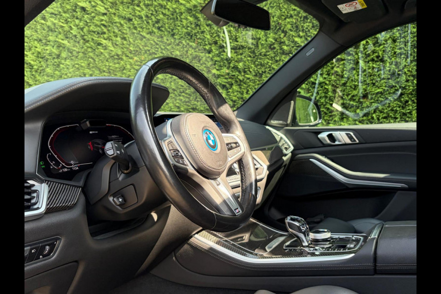 BMW X5 XDrive45e High Executive M Sport 4WielSturing Luchtvering HUD H&K 22INCH