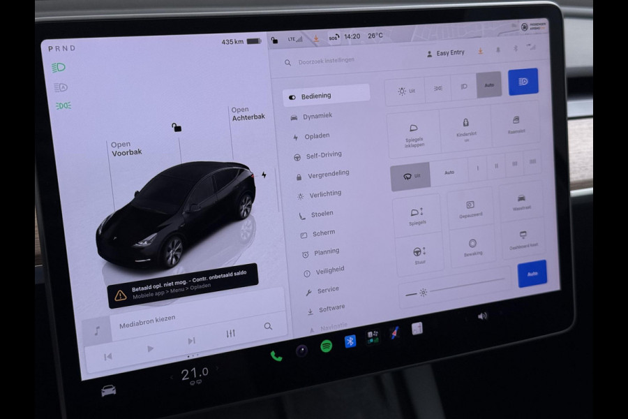 Tesla Model Y Long Range AWD 75 kWh SOH 95% | UNIEKE KM-STAND 37.000 KM | HW3/FSD3 | TESLA FABRIEKSGARANTIE T/M 04-2028 OF 80.000 KM | GARANTIE OP HOOGVOLTACCU & AANDRIJFLIJN T/M 04-2032 OF 192.000 KM |