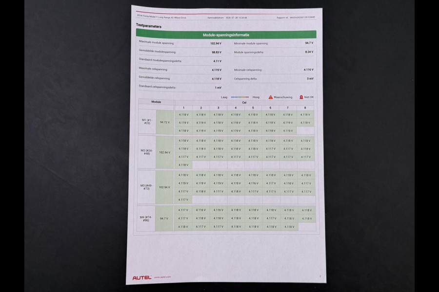 Tesla Model Y Long Range AWD 75 kWh SOH 95% | UNIEKE KM-STAND 37.000 KM | HW3/FSD3 | TESLA FABRIEKSGARANTIE T/M 04-2028 OF 80.000 KM | GARANTIE OP HOOGVOLTACCU & AANDRIJFLIJN T/M 04-2032 OF 192.000 KM |