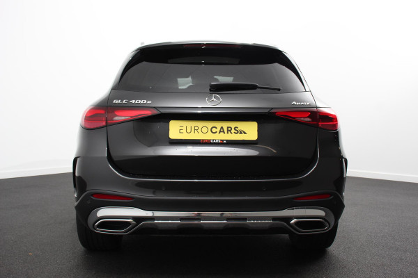 Mercedes-Benz GLC 400e 4MATIC AMG Line PHEV  Navigatie Panorama dak Lederen bekleding Camera Electrisch bedienbare achterklep Trekhaak Adaptive cruise control