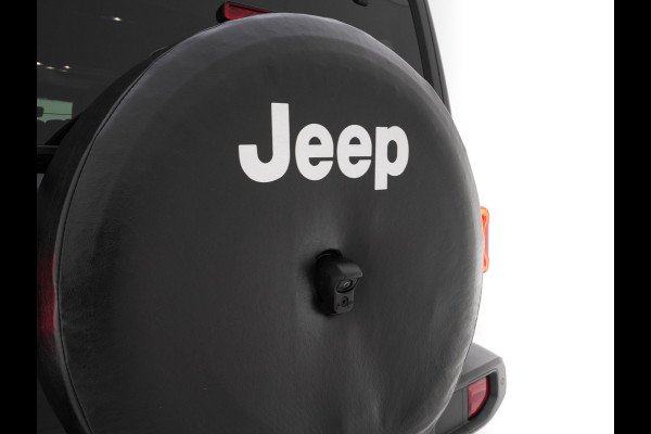 Jeep Wrangler Unlimited 4xe 380 Sahara AWD (Plug-in) {SoH-91%} (INCL-BTW) *OPEN-ROOF | LEATHER | FULL-LED | ALPINE-AUDIO | CRUISE | BLINDSPOT | CAMERA | KEYLESS | HEATED-COMFORTSEATS | DAB+ | PRIVACY-GLASS | ECC | PDC | 20''ALU*