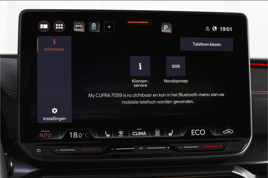 CUPRA Formentor 1.5 TSI e-Hybrid Business | S/K-Panodak | Matrix Led | Elek Trekhaak | Dig. Cockpit | Adapt. Cruise | Stoel-+Stuurverw. | PDC | Camera | App. Connect | ECC | Elek. Klep | LM 19" | 7059