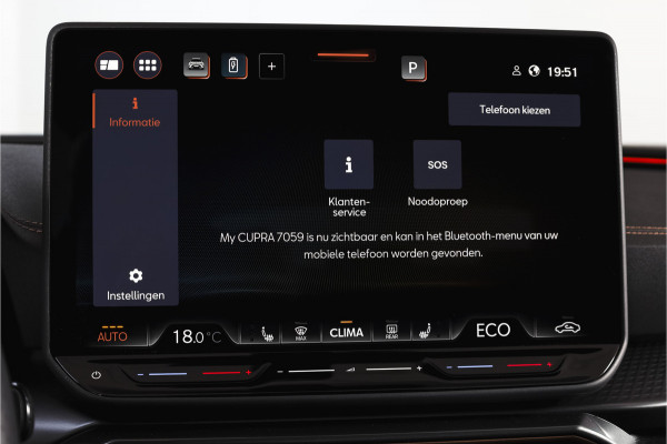 CUPRA Formentor 1.5 TSI e-Hybrid Business | S/K-Panodak | Matrix Led | Elek Trekhaak | Dig. Cockpit | Adapt. Cruise | Stoel-+Stuurverw. | PDC | Camera | App. Connect | ECC | Elek. Klep | LM 19" | 7059