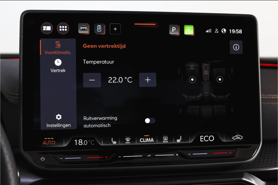 CUPRA Formentor 1.5 TSI e-Hybrid Business | S/K-Panodak | Matrix Led | Elek Trekhaak | Dig. Cockpit | Adapt. Cruise | Stoel-+Stuurverw. | PDC | Camera | App. Connect | ECC | Elek. Klep | LM 19" | 7059