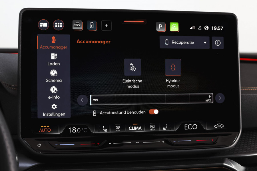 CUPRA Formentor 1.5 TSI e-Hybrid Business | S/K-Panodak | Matrix Led | Elek Trekhaak | Dig. Cockpit | Adapt. Cruise | Stoel-+Stuurverw. | PDC | Camera | App. Connect | ECC | Elek. Klep | LM 19" | 7059