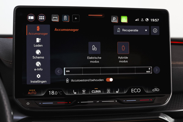 CUPRA Formentor 1.5 TSI e-Hybrid Business | S/K-Panodak | Matrix Led | Elek Trekhaak | Dig. Cockpit | Adapt. Cruise | Stoel-+Stuurverw. | PDC | Camera | App. Connect | ECC | Elek. Klep | LM 19" | 7059